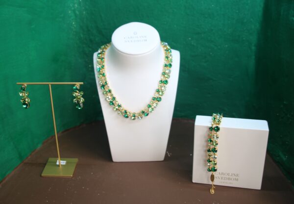 Pomona Bracelet / Gold Majestic green - Image 3