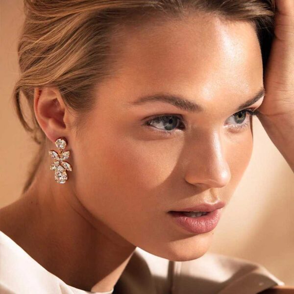 Δεύτερη φωτογραφία του προϊόντος Mini Dione Earrings / Crystal