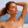 Δεύτερη φωτογραφία του προϊόντος Gardenia Pearl Earrings / Pearl