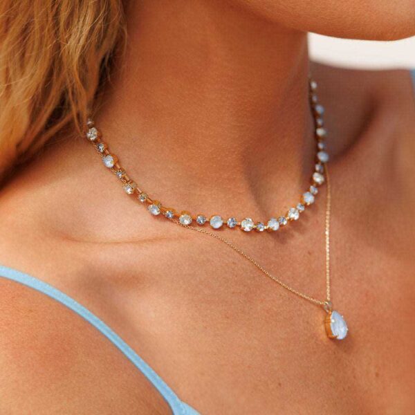 Δεύτερη φωτογραφία του προϊόντος Calanthe Necklace / Sky Combo