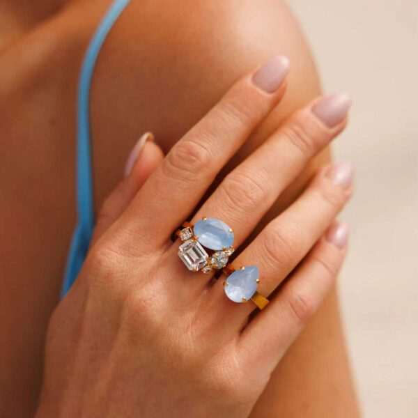 Δεύτερη φωτογραφία του προϊόντος Mini Carolina Ring / Sky Combo