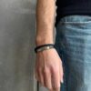 Δεύτερη φωτογραφία του προϊόντος Leeroy | Leather bracelet