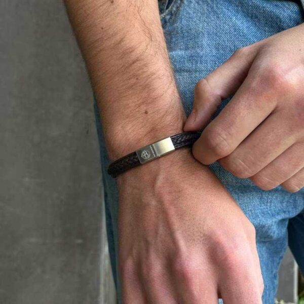 Δεύτερη φωτογραφία του προϊόντος Lux | Leather bracelet