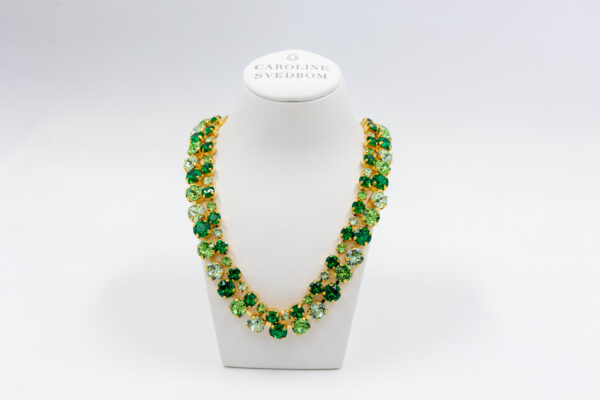 Pamona Necklace Gold/ Majestic Green