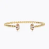 PETITE NAVETTE BRACELET GOLD-LIGHT SILK