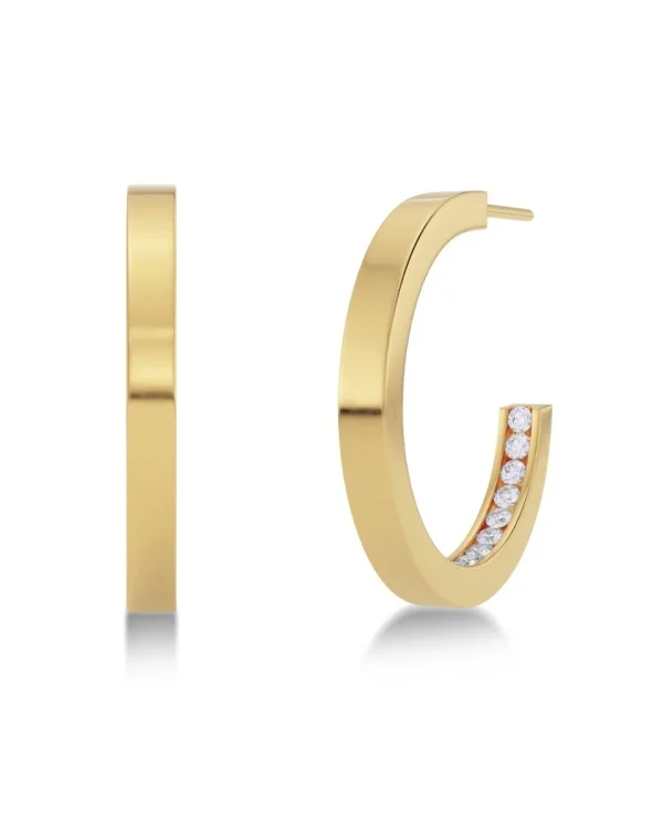 Monaco earrings small gold