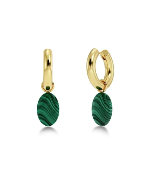 Hoops Beach Green Stone Gold