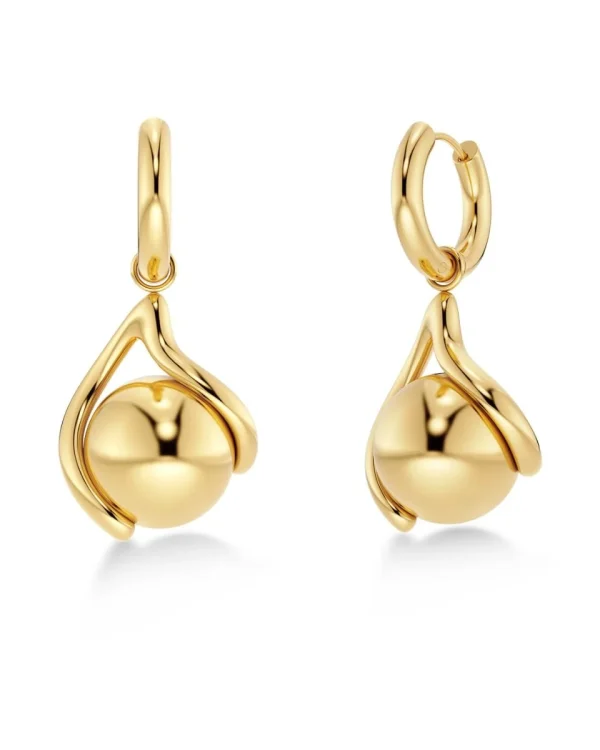 Bomba Earrings Gold L
