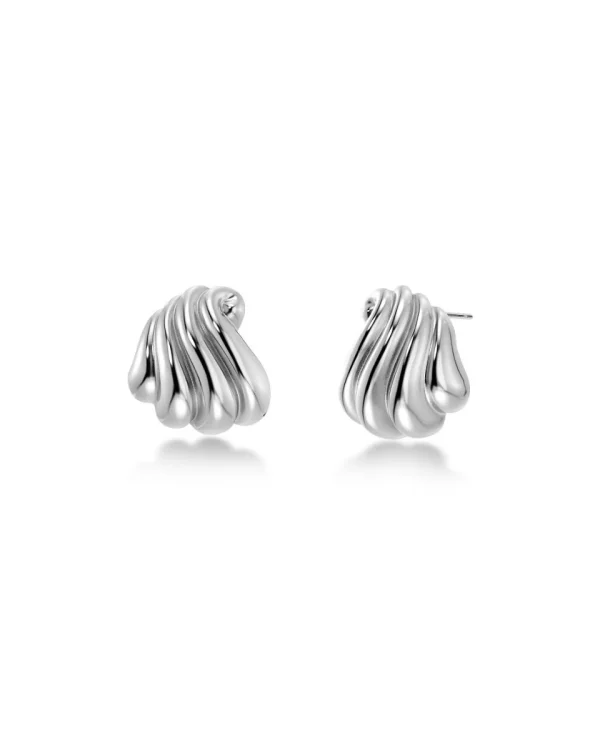 Shell Mini Earrings Silver S