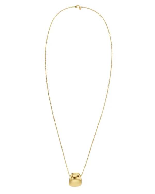 Cube Necklace Gold L