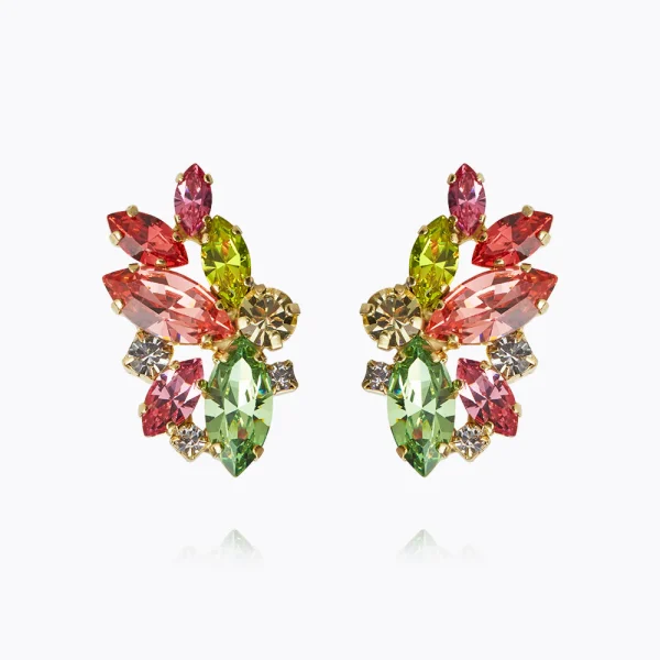 Tropical Earrings/ Gold - Image 2