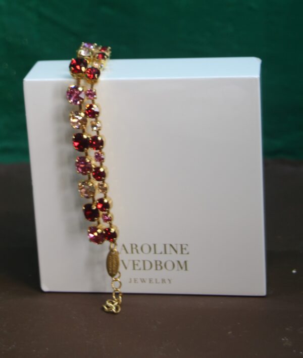 Pamona Red Bracelet/ Gold