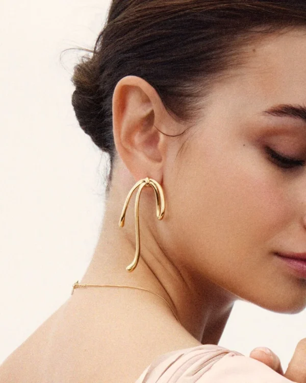 Dance Earrings Gold/ L