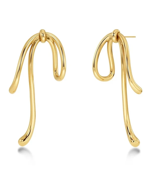 Dance Earrings Gold/ L - Image 2