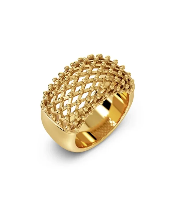 Ηedgehog ring m/ gold