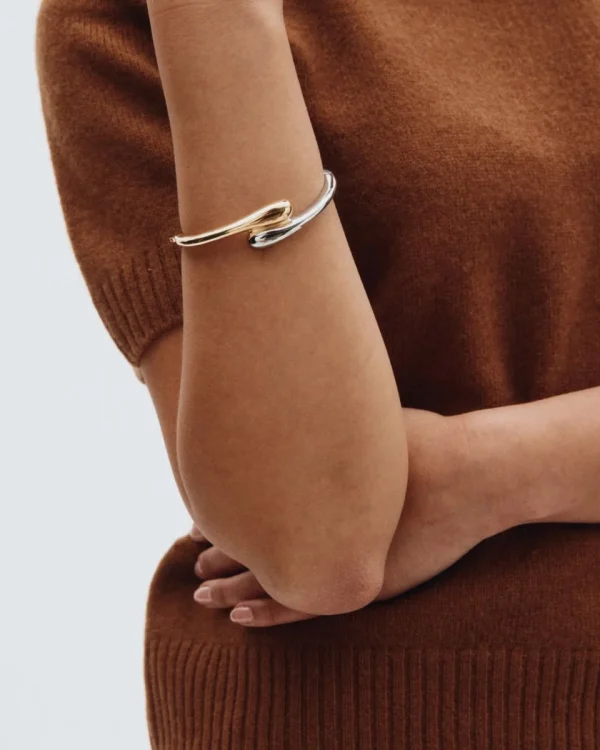 Mix and mach snacke Bracelet/ Gold and Silver - Image 2