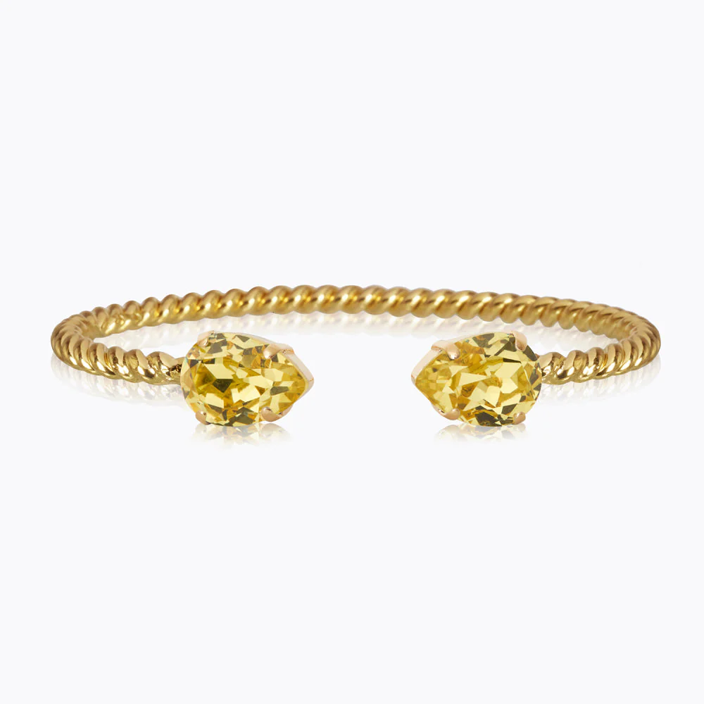 Mini drop bracelet yellow/ gold