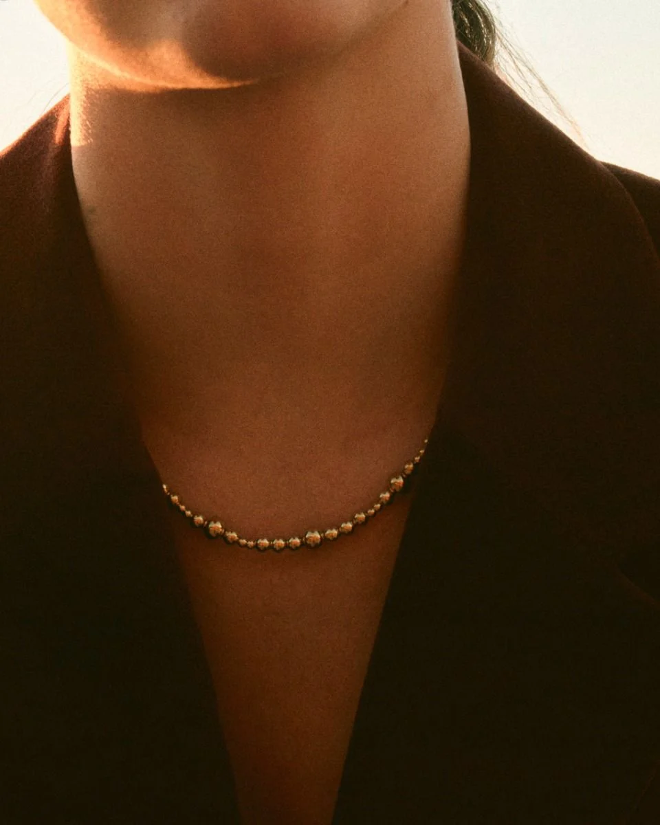 Bubbles Necklace Multi Gold - Image 2