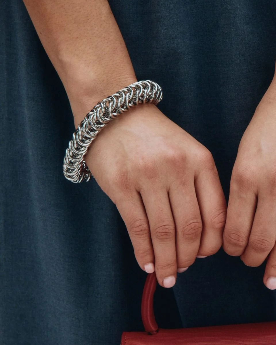 Multi Rope Bracelet Silver S/L