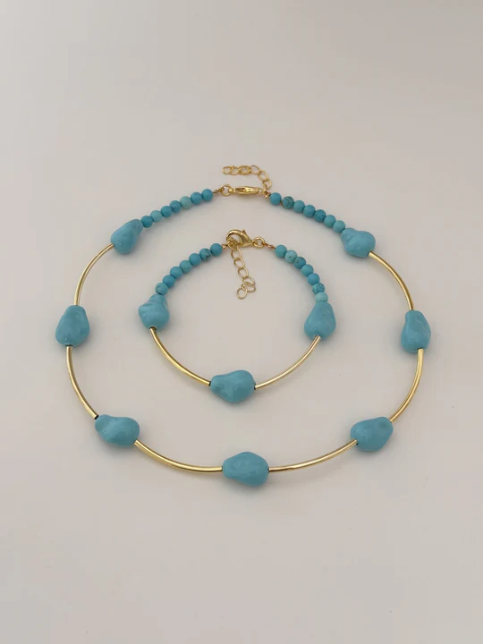 Ionian Ocean Blue Necklace