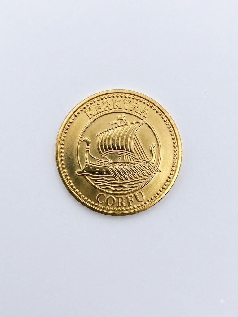 Corfu Apidalos Naus Gold Coin