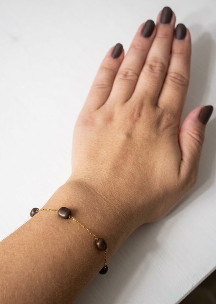 Choco Chain Bracelet Gold - Image 2